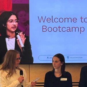 Westbourne College students participating in a bootcamp event hosted with Macquarie University