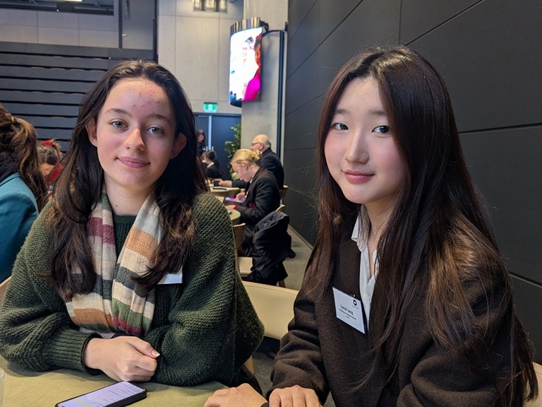 Westbourne College students at Macquarie University academic event