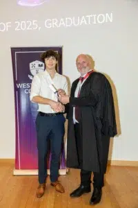 Westbourne College Sydney high-achieving IB student Andrey Butko, top results in the 2025 cohort.